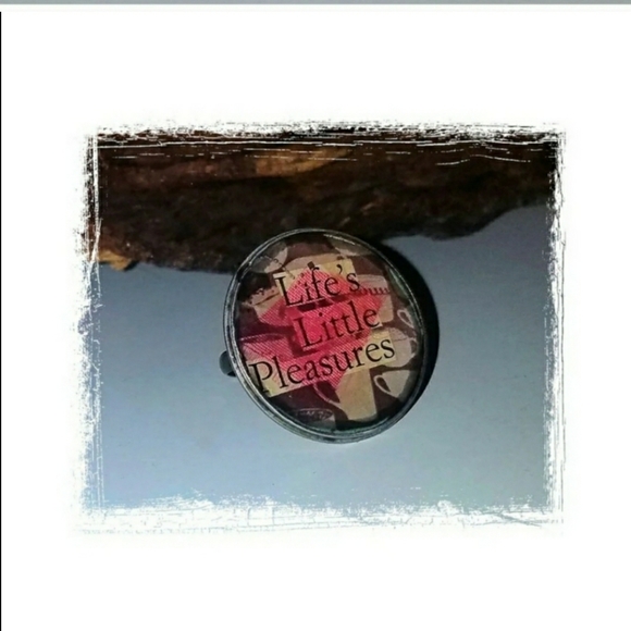 2 Artist Handmade Rings Adjustable Inspirational - Picture 5 of 8